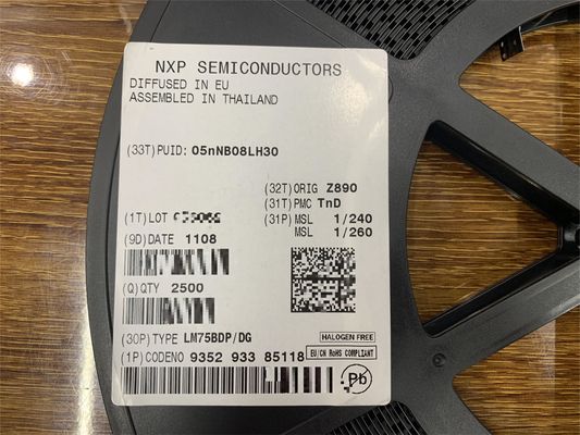 Sensor de temperatura CI de LM75BDP/DG 118 Digitas para condições diferentes da operação