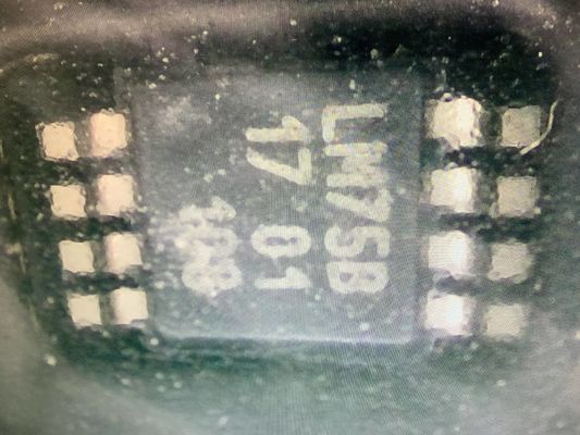 Sensor de temperatura CI de LM75BDP/DG 118 Digitas para condições diferentes da operação