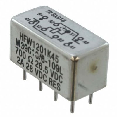 Os relés HFW1201K45 2-1617031-0 industriais MERGULHAM o Pin da solda da automatização